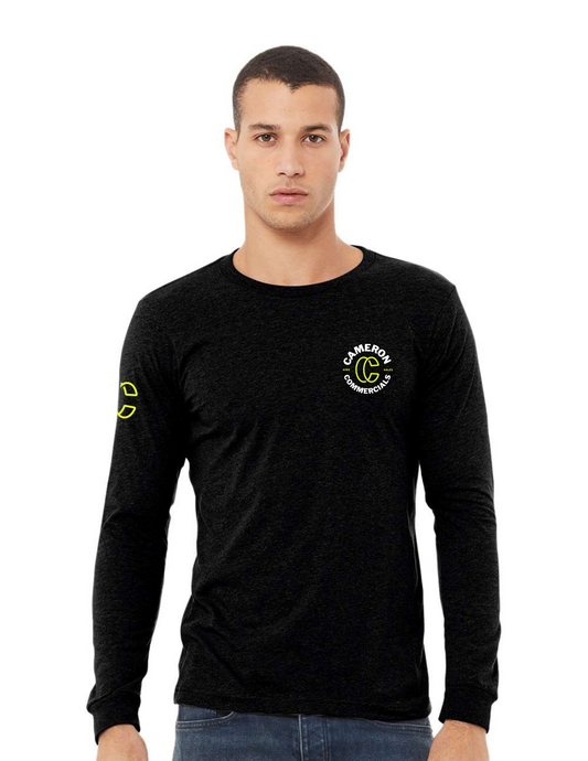 Cameron Commercials BC Unisex Heather CVC Long Sleeve Tee