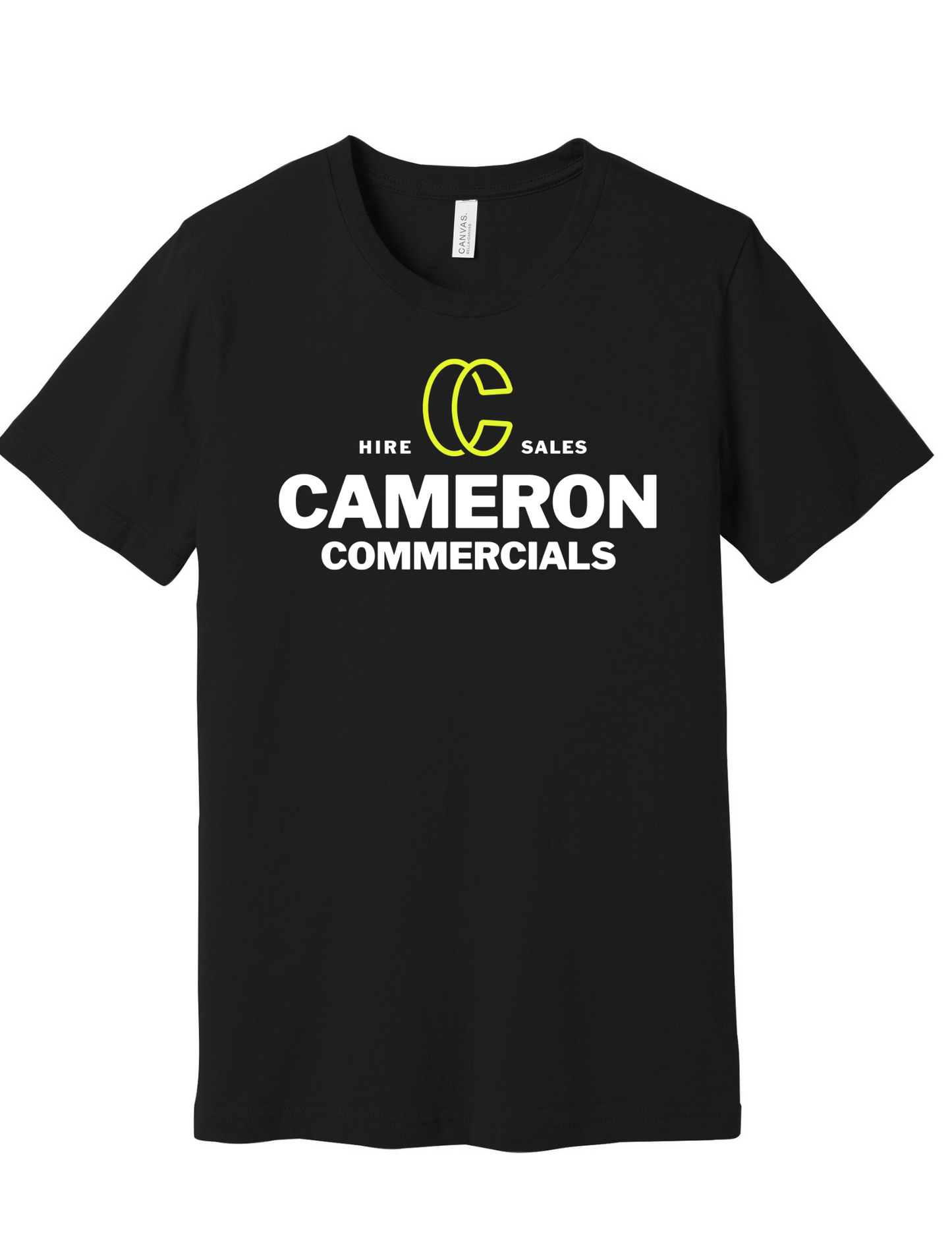 Cameron Commericals BC Unisex Heather CVC Short Sleeve Tee