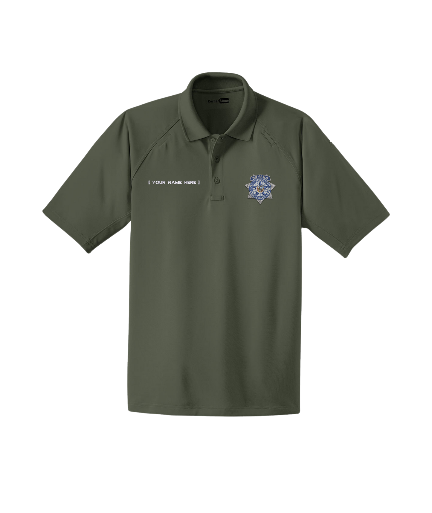CornerStone Select Snag-Proof Tactical Polo - Badge