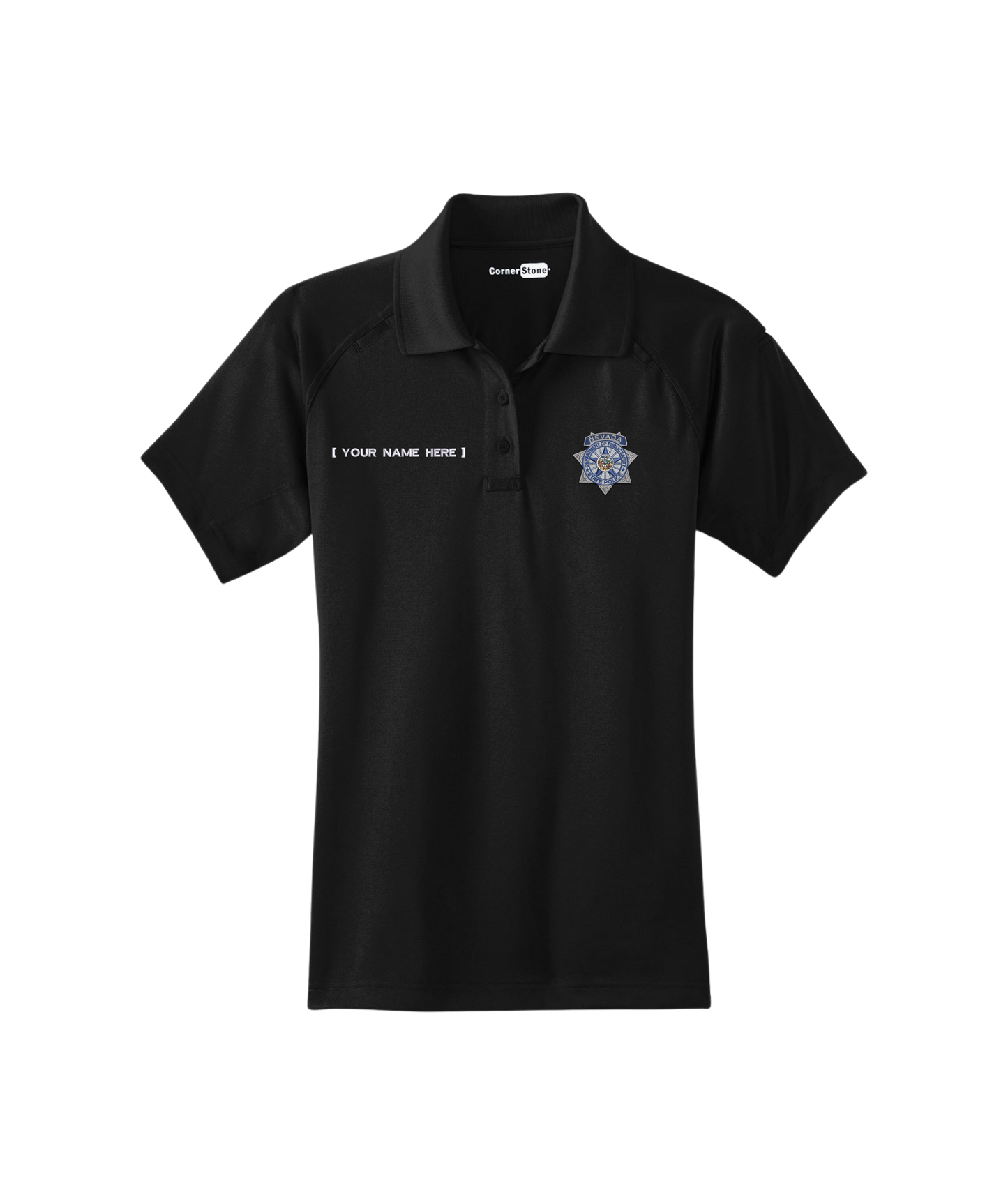 CornerStone Ladies Select Snag-Proof Tactical Polo - Badge