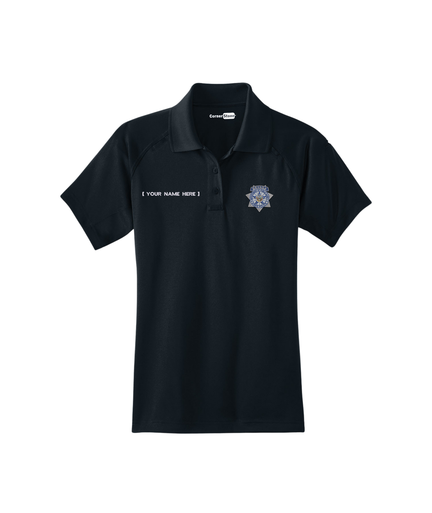 CornerStone Ladies Select Snag-Proof Tactical Polo - Badge