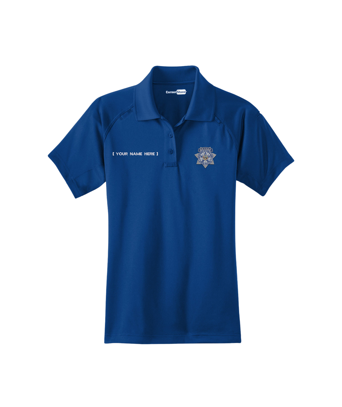 CornerStone Ladies Select Snag-Proof Tactical Polo - Badge