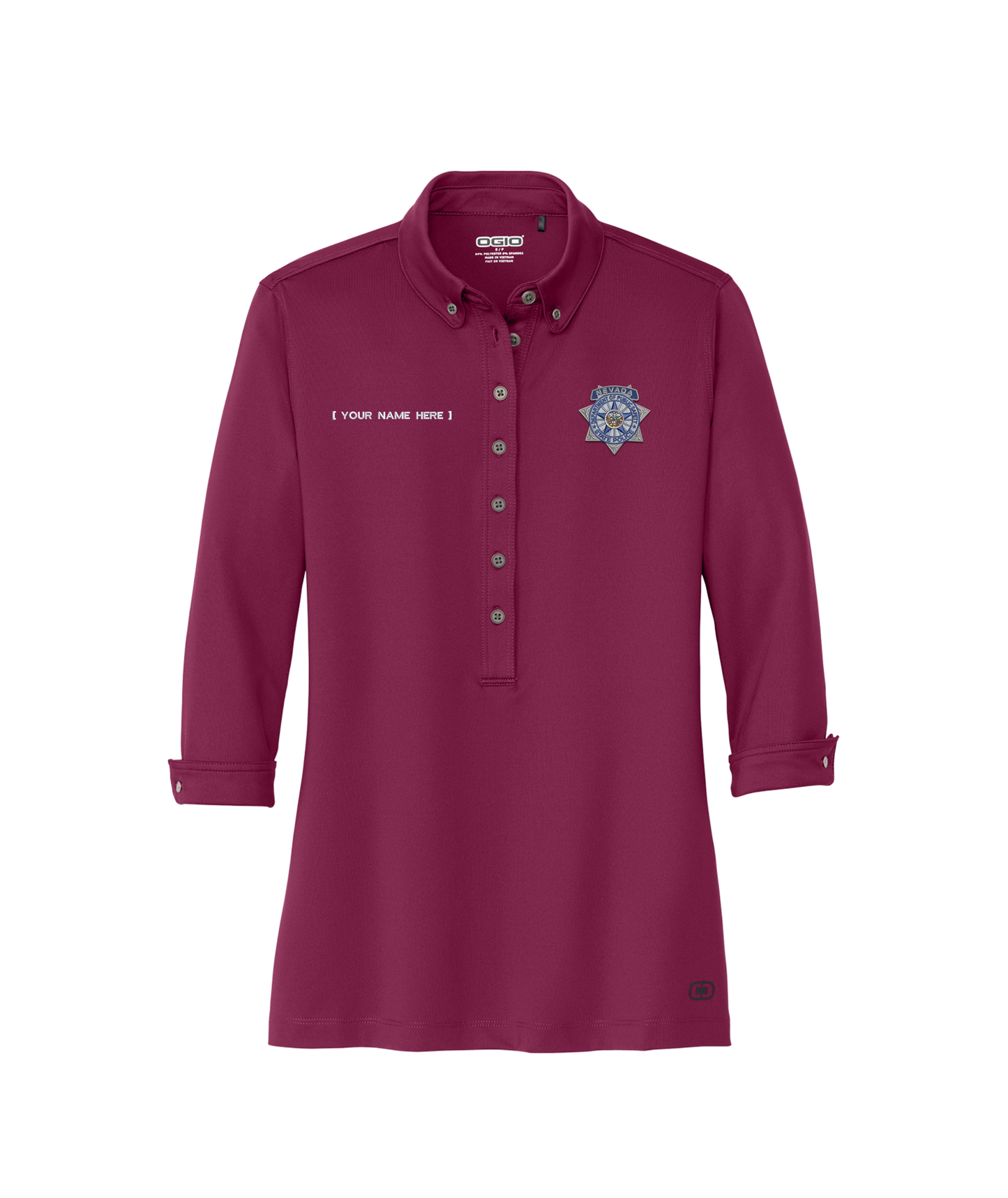 OGIO® Women's Gauge Polo - Badge