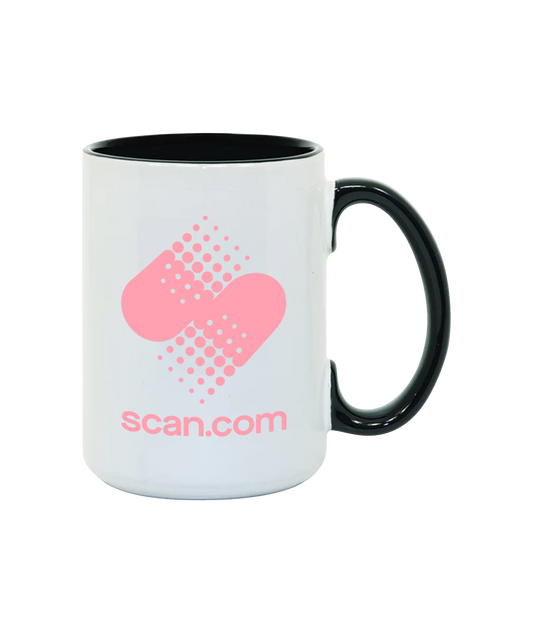 SC HPN ORCA Premium 15 oz. Inner + Handle Sublimation Ceramic Mug - 36 per Case