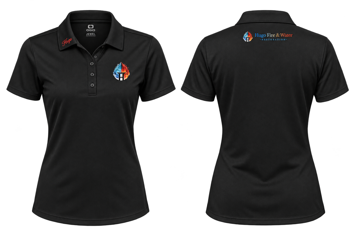 Hugo OGIO Jewel Polo mockup