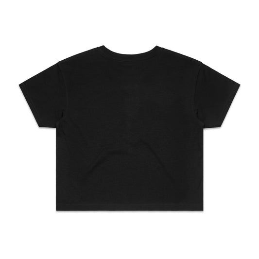 "I Hate Aria Mody" Black Cropped T-shirt