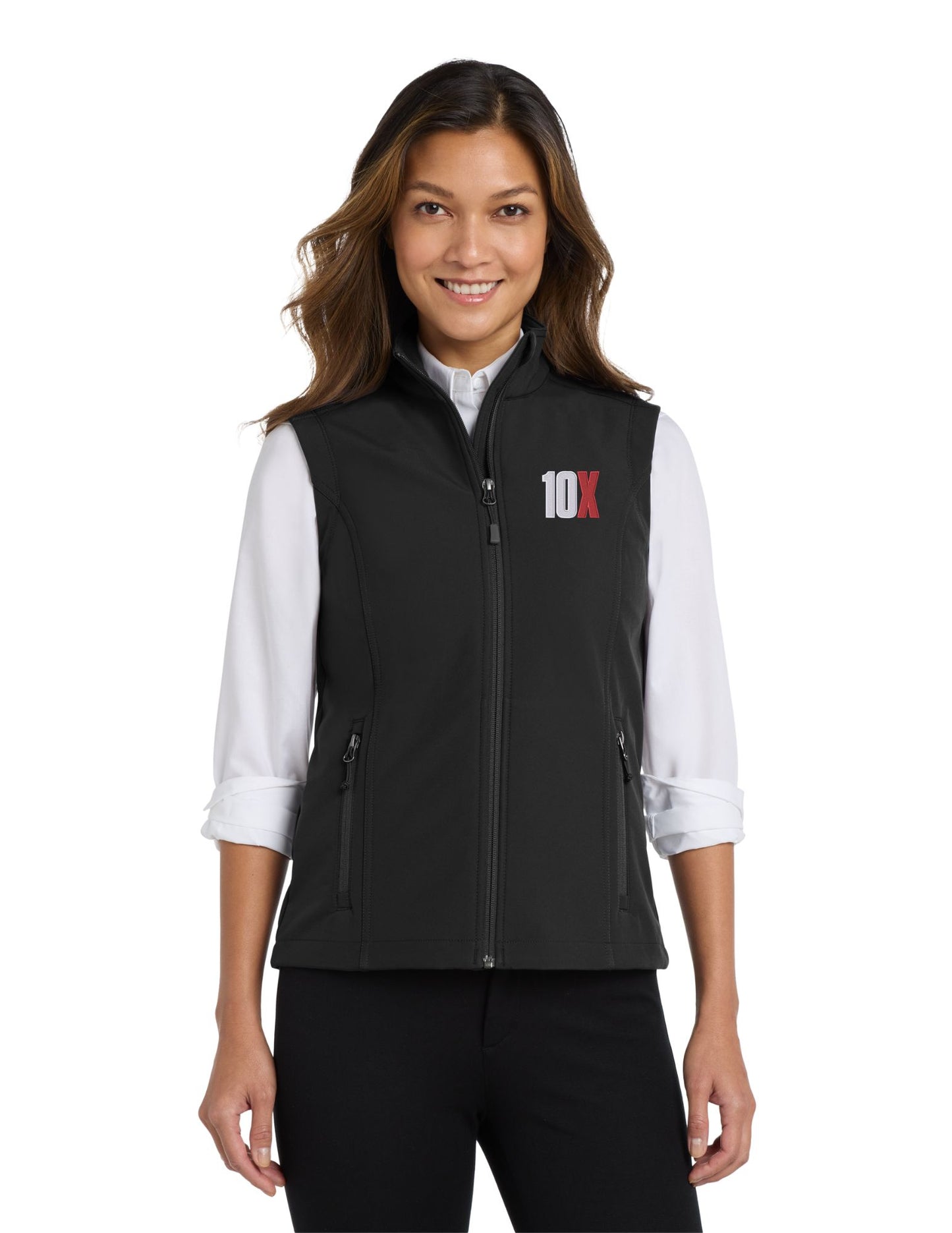 10X Ladies Core Soft Shell Vest