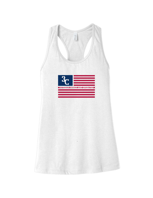 3C Flag Racerback Tanktop