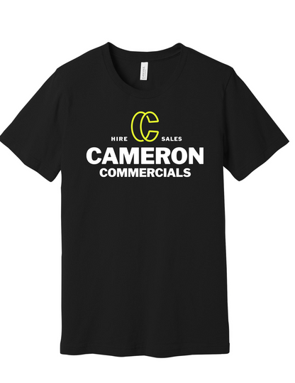 Cameron Commericals BC Unisex Heather CVC Short Sleeve Tee