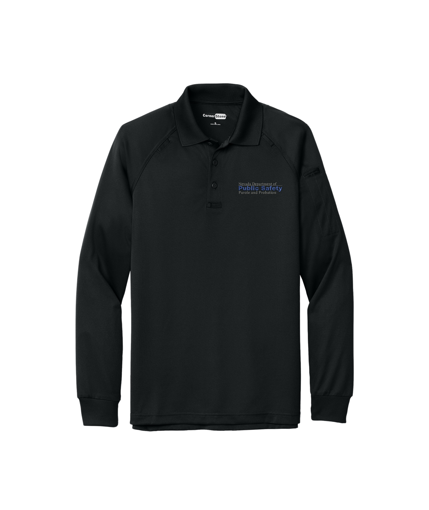 CornerStone Long Sleeve Select Snag-Proof Tactical Polo - NDPS