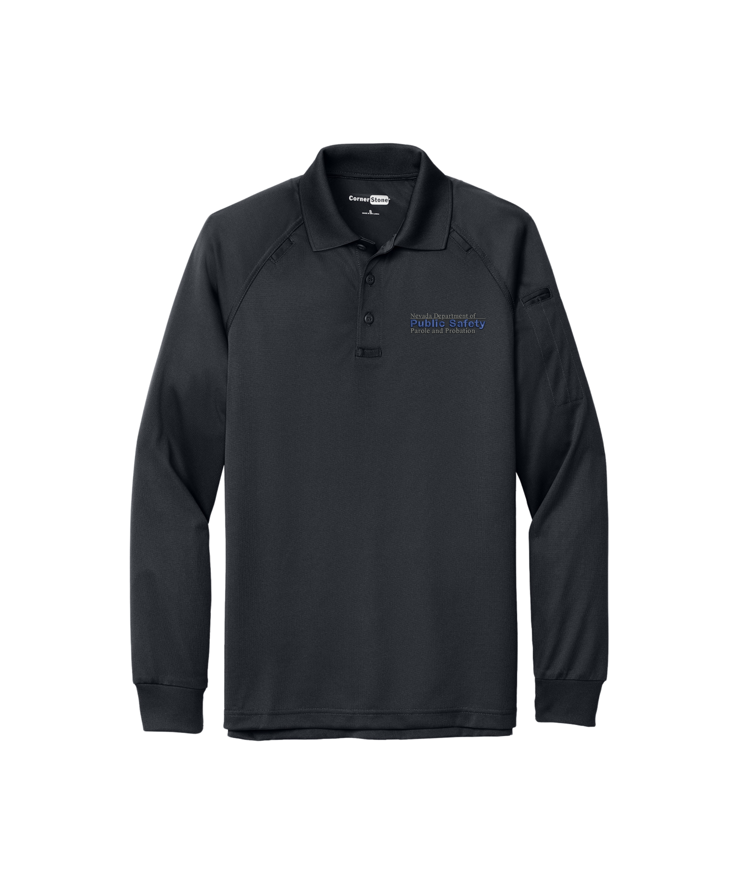 CornerStone Long Sleeve Select Snag-Proof Tactical Polo - NDPS