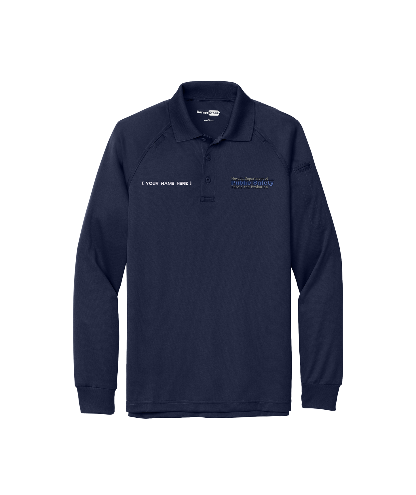 CornerStone Long Sleeve Select Snag-Proof Tactical Polo - NDPS
