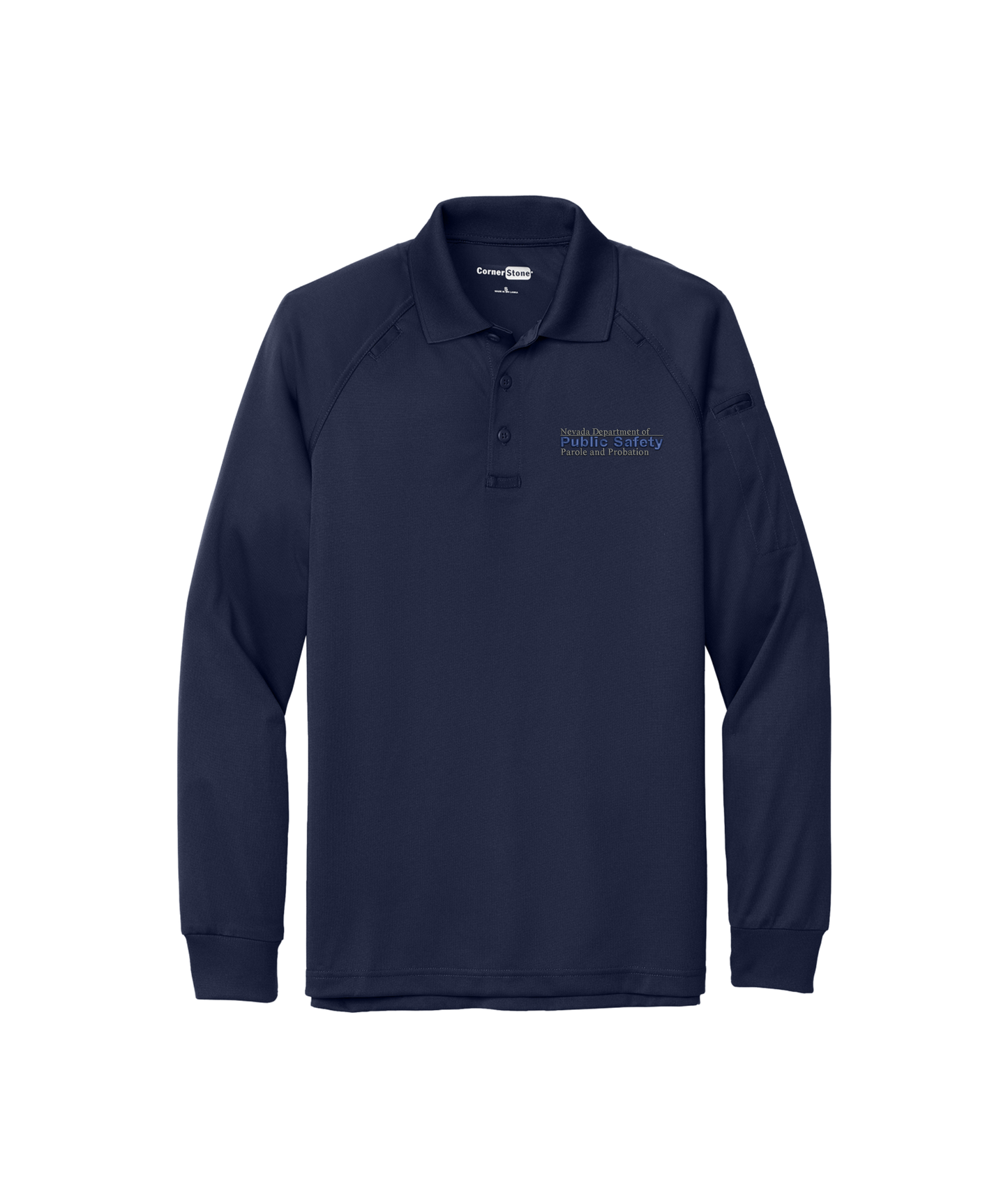 CornerStone Long Sleeve Select Snag-Proof Tactical Polo - NDPS