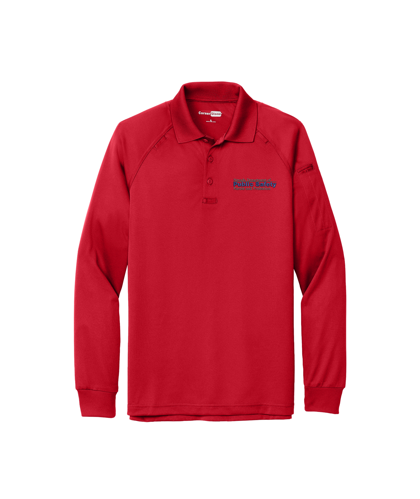 CornerStone Long Sleeve Select Snag-Proof Tactical Polo - NDPS