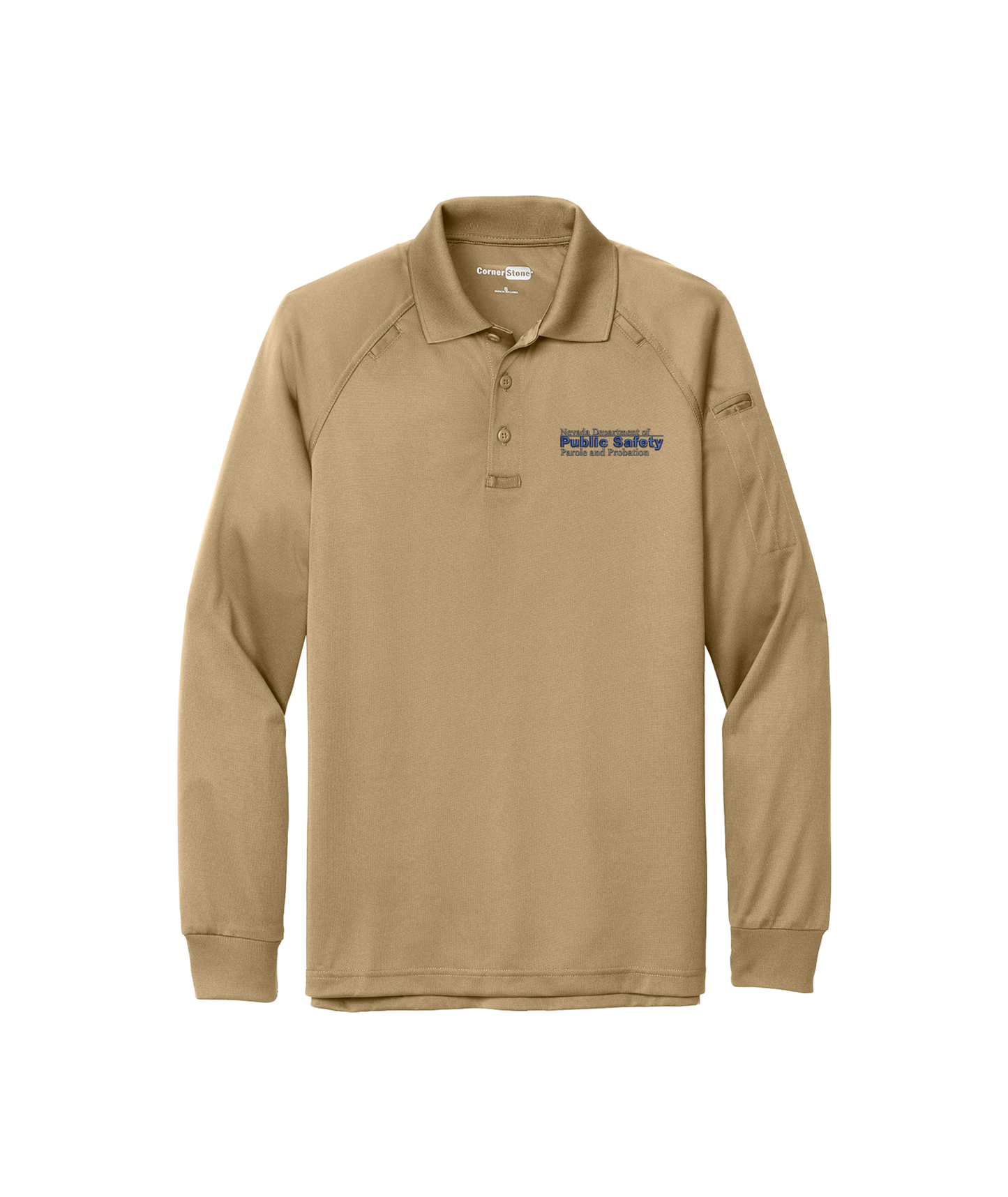 CornerStone Long Sleeve Select Snag-Proof Tactical Polo - NDPS
