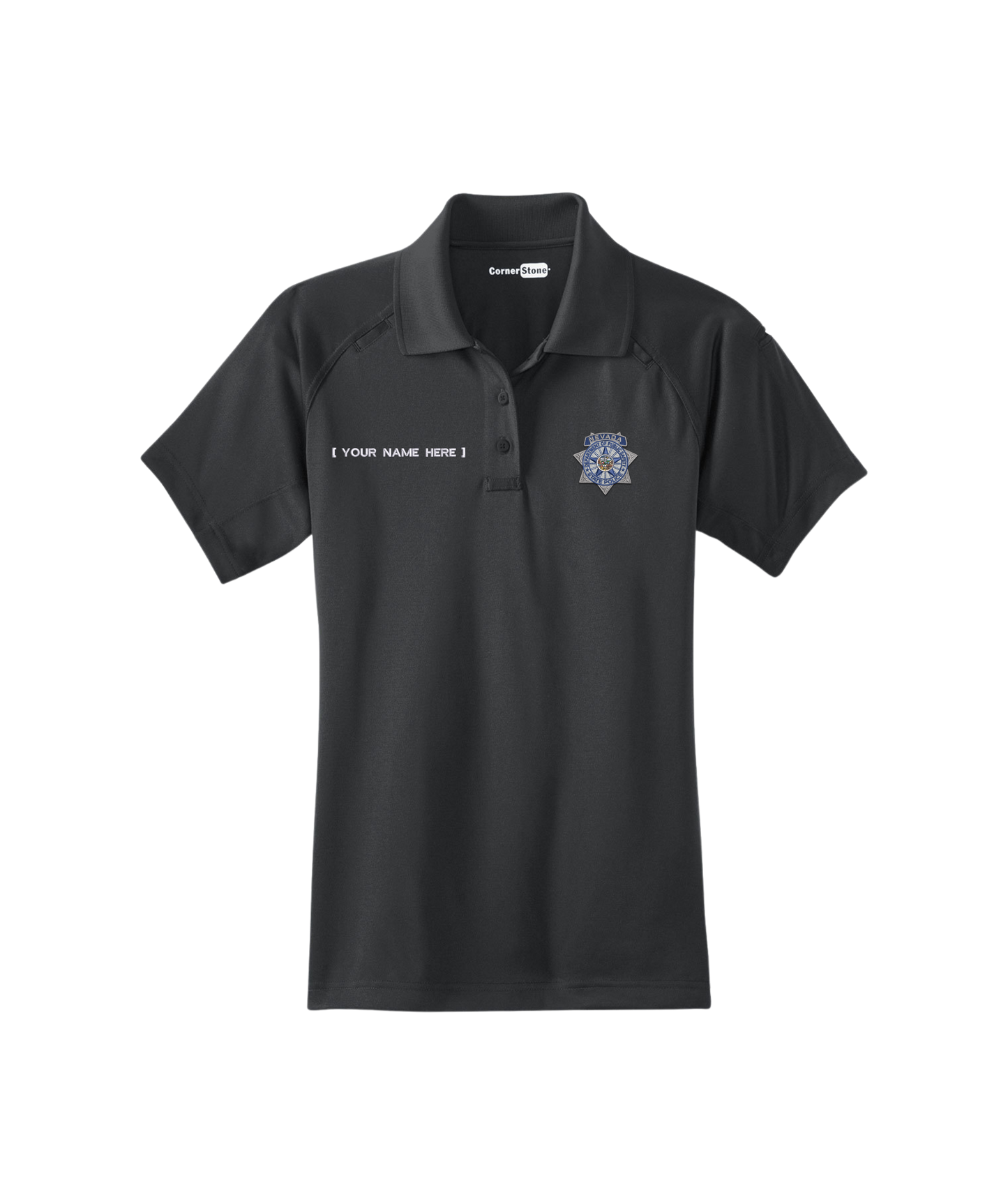 CornerStone Ladies Select Snag-Proof Tactical Polo - Badge