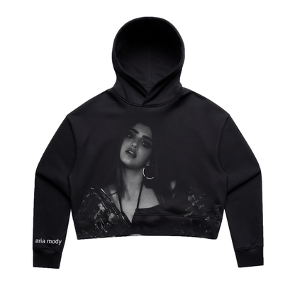 "Aria Mody" Black Pose Hoodie