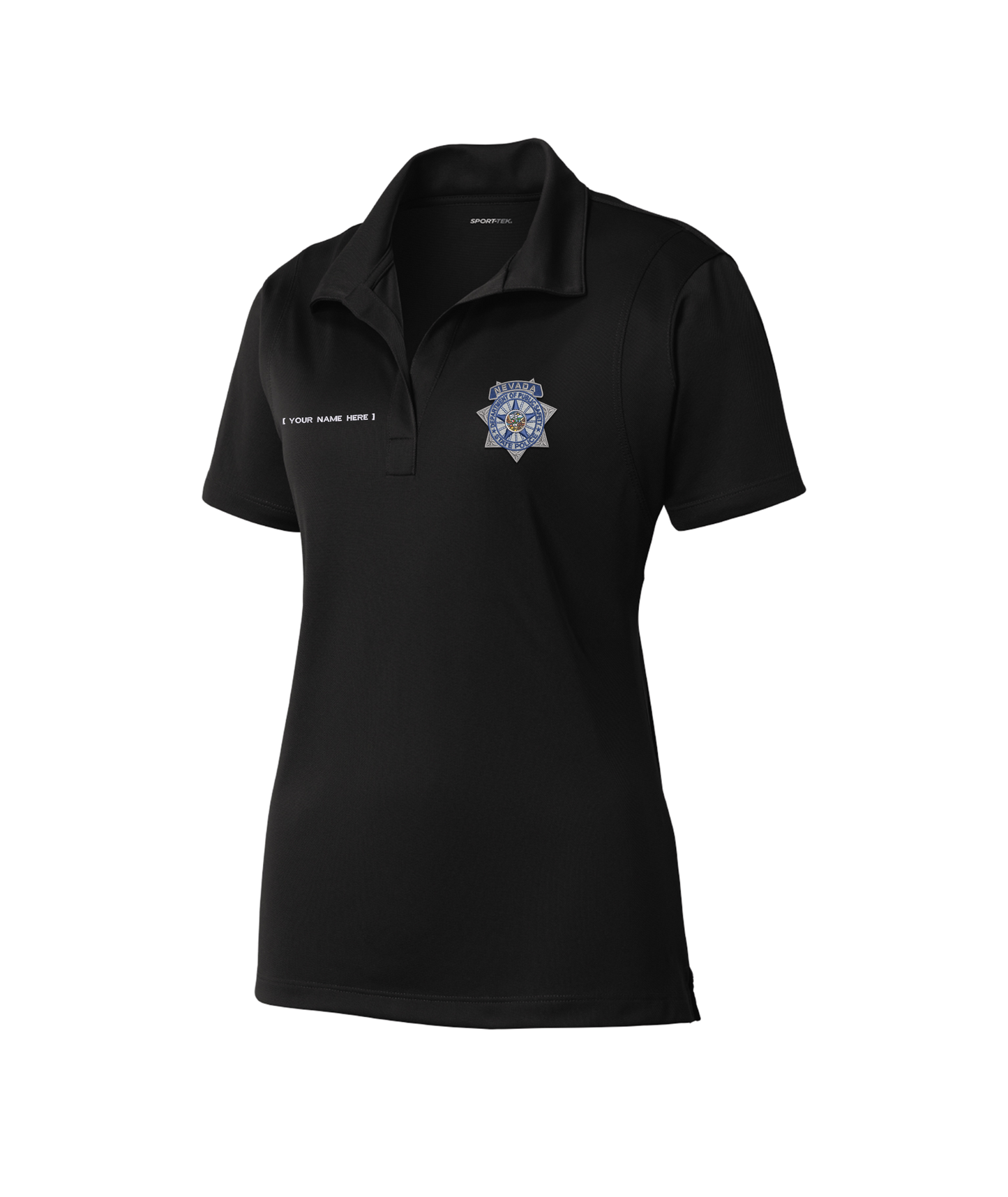 Sport-Tek Ladies Micropique Sport-Wick Polo - Badge