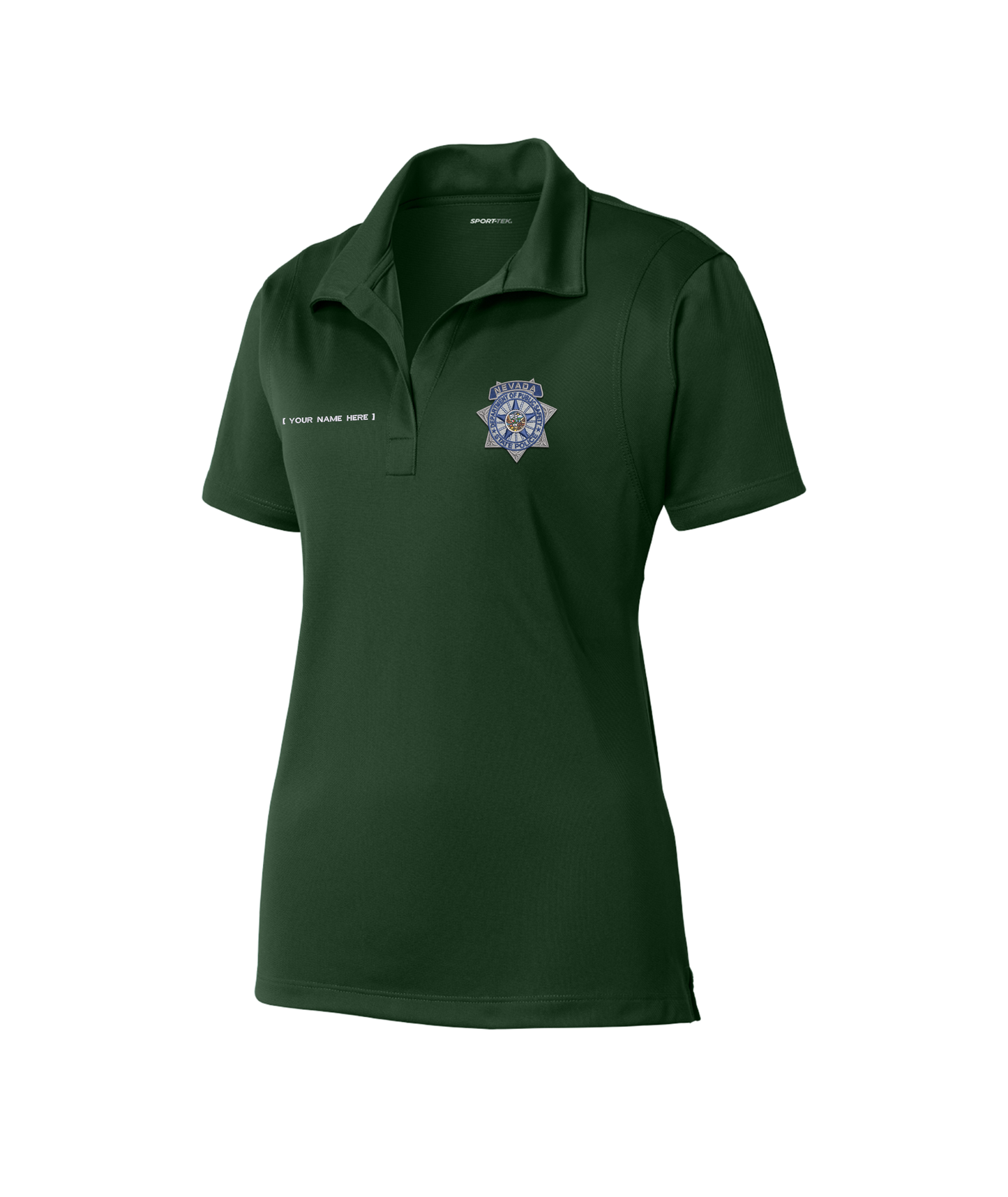 Sport-Tek Ladies Micropique Sport-Wick Polo - Badge