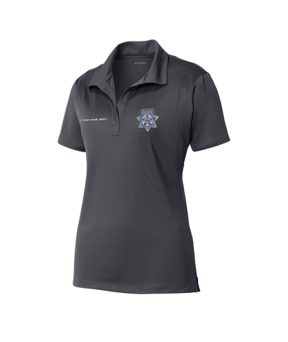 Sport-Tek Ladies Micropique Sport-Wick Polo - Badge