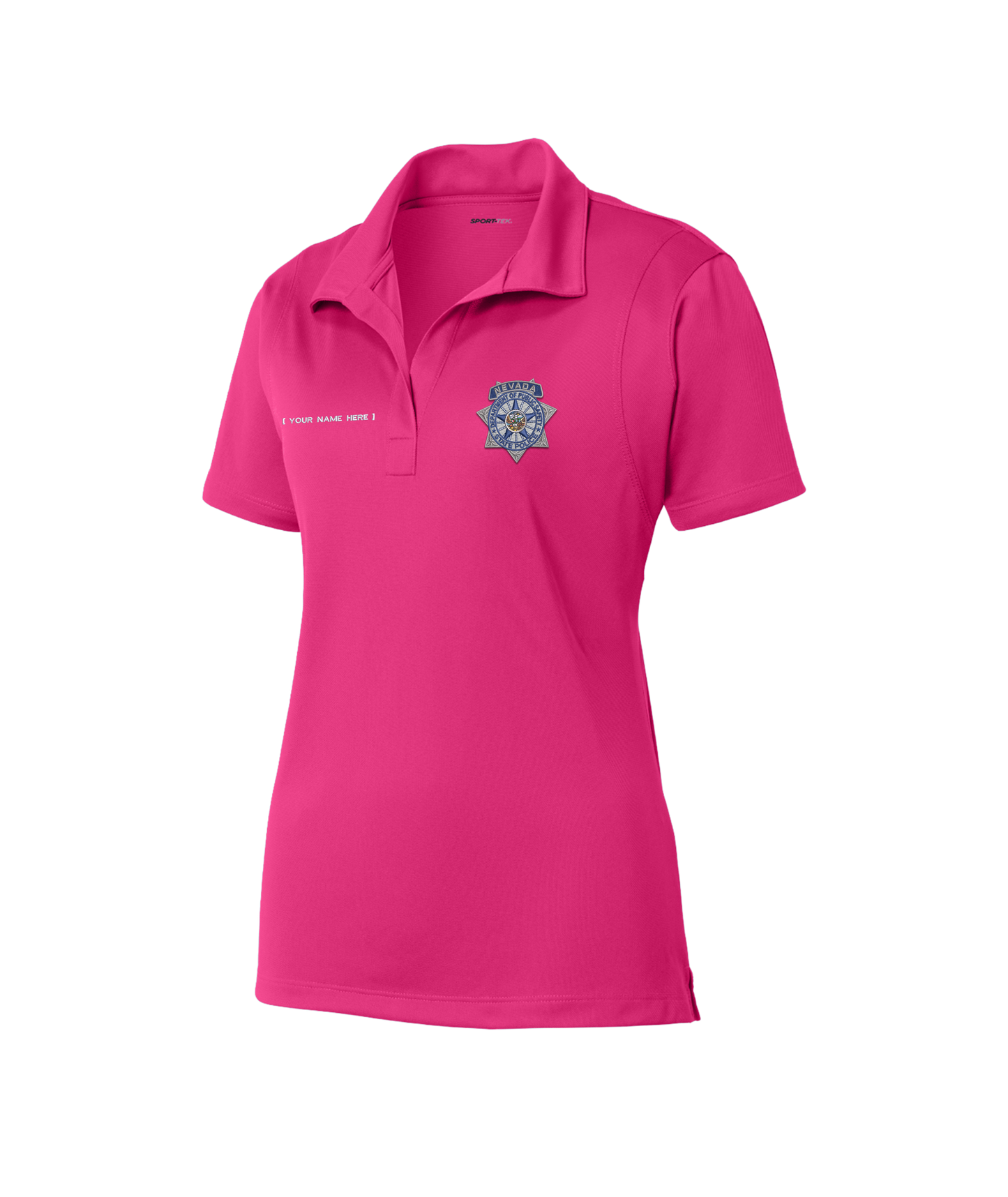 Sport-Tek Ladies Micropique Sport-Wick Polo - Badge