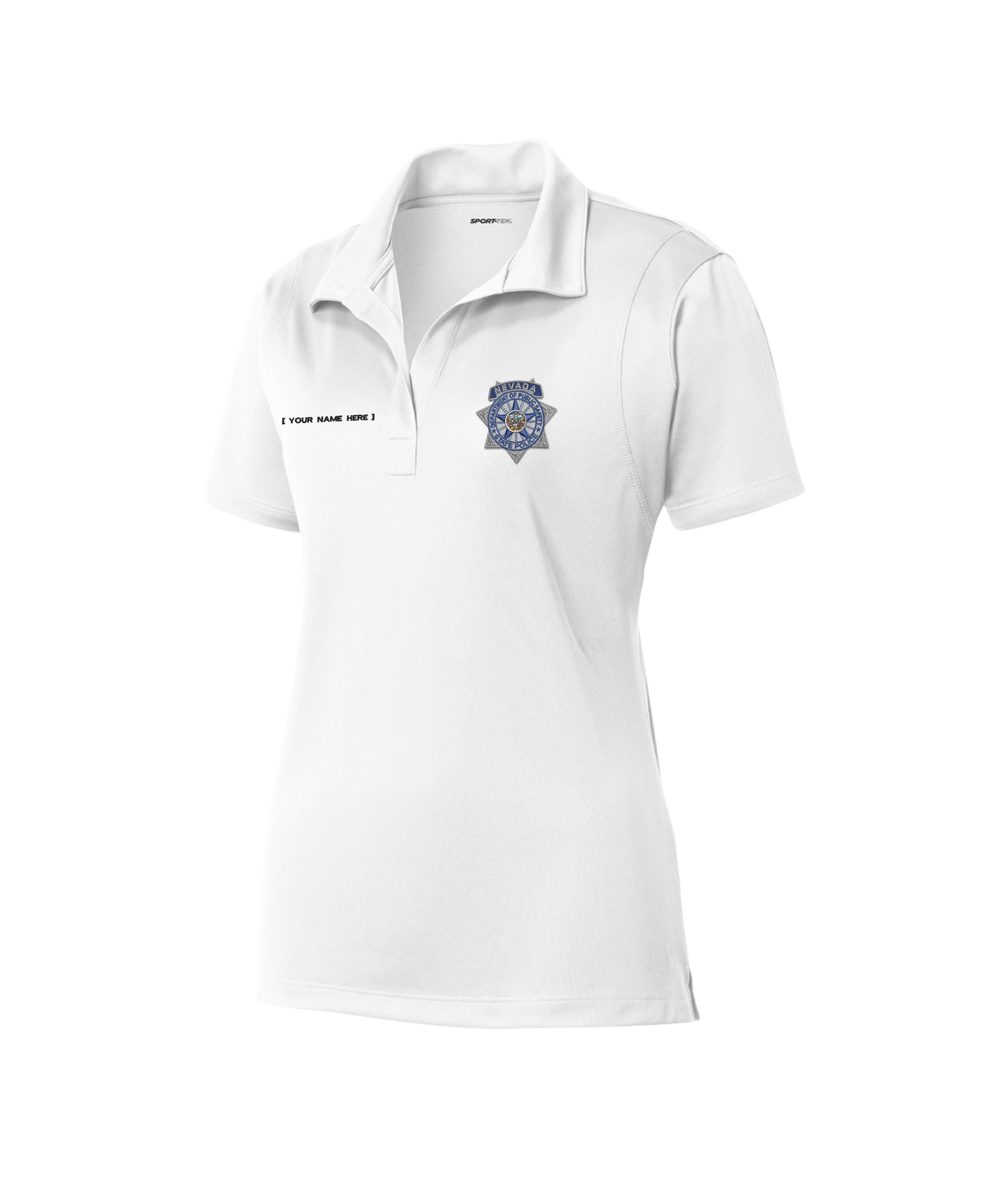 Sport-Tek Ladies Micropique Sport-Wick Polo - Badge