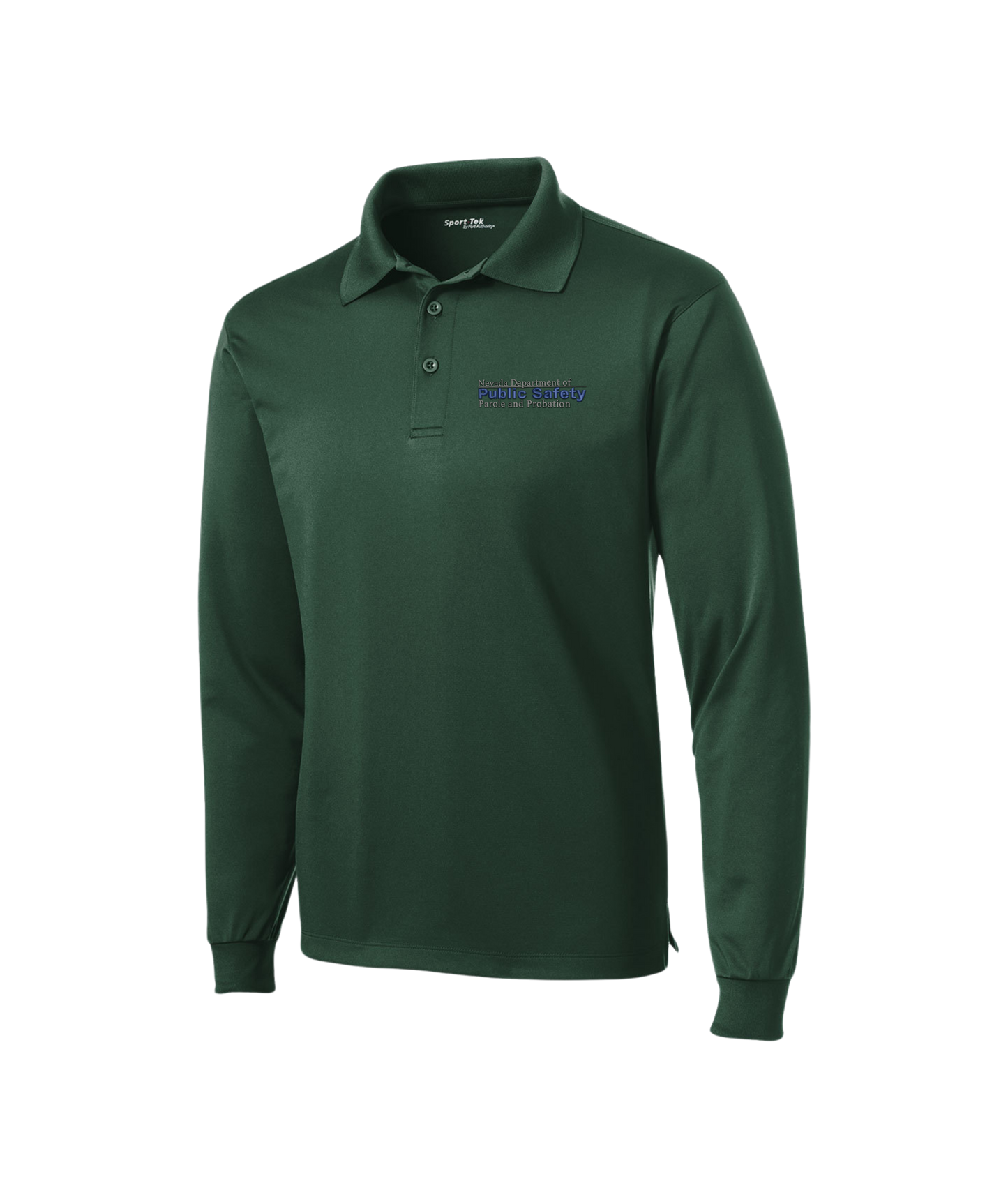 Sport-Tek Long Sleeve Micropique Sport-Wick Polo - NDPS