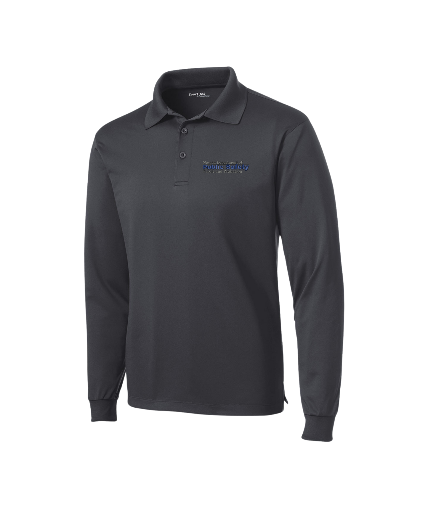 Sport-Tek Long Sleeve Micropique Sport-Wick Polo - NDPS