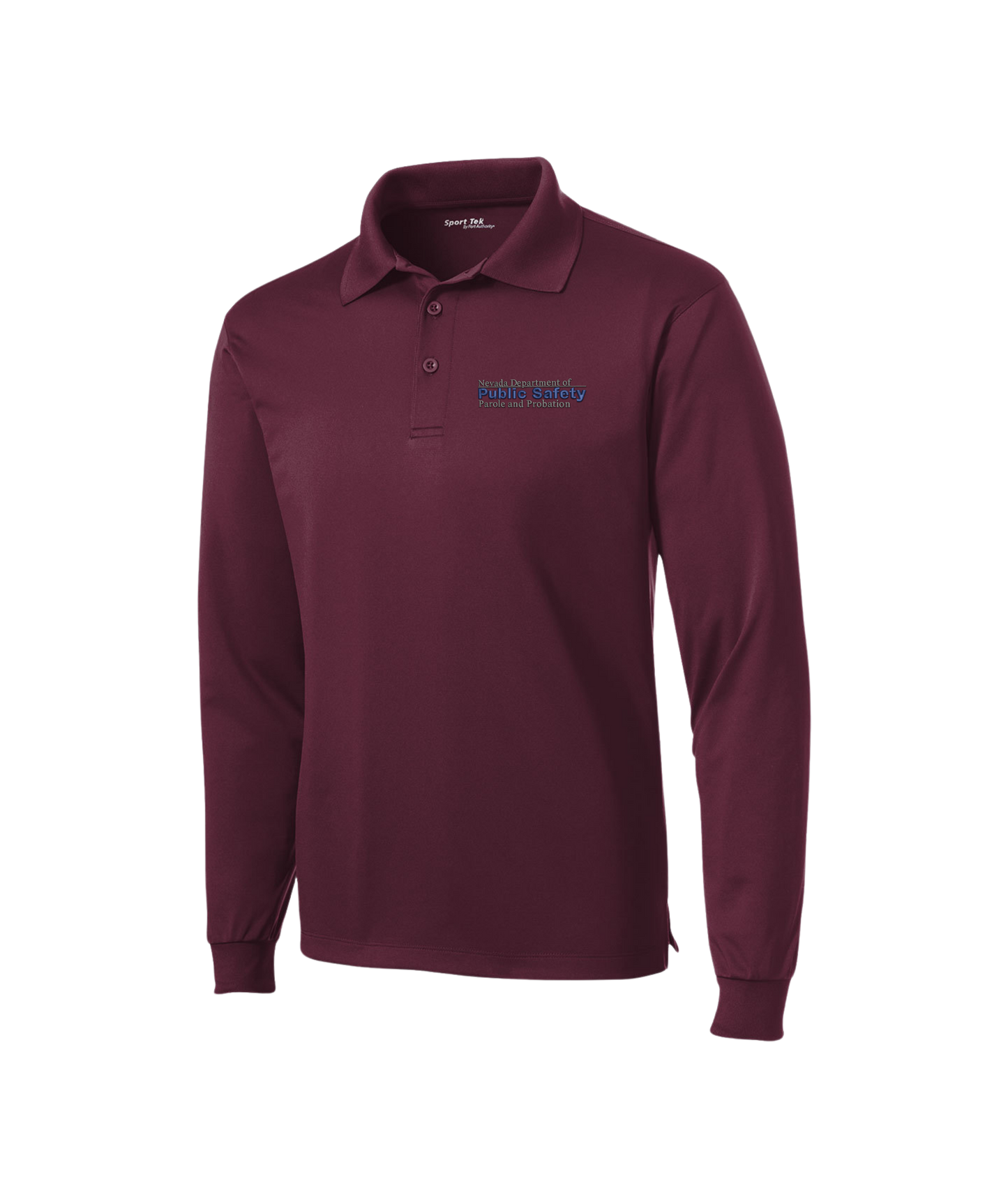 Sport-Tek Long Sleeve Micropique Sport-Wick Polo - NDPS