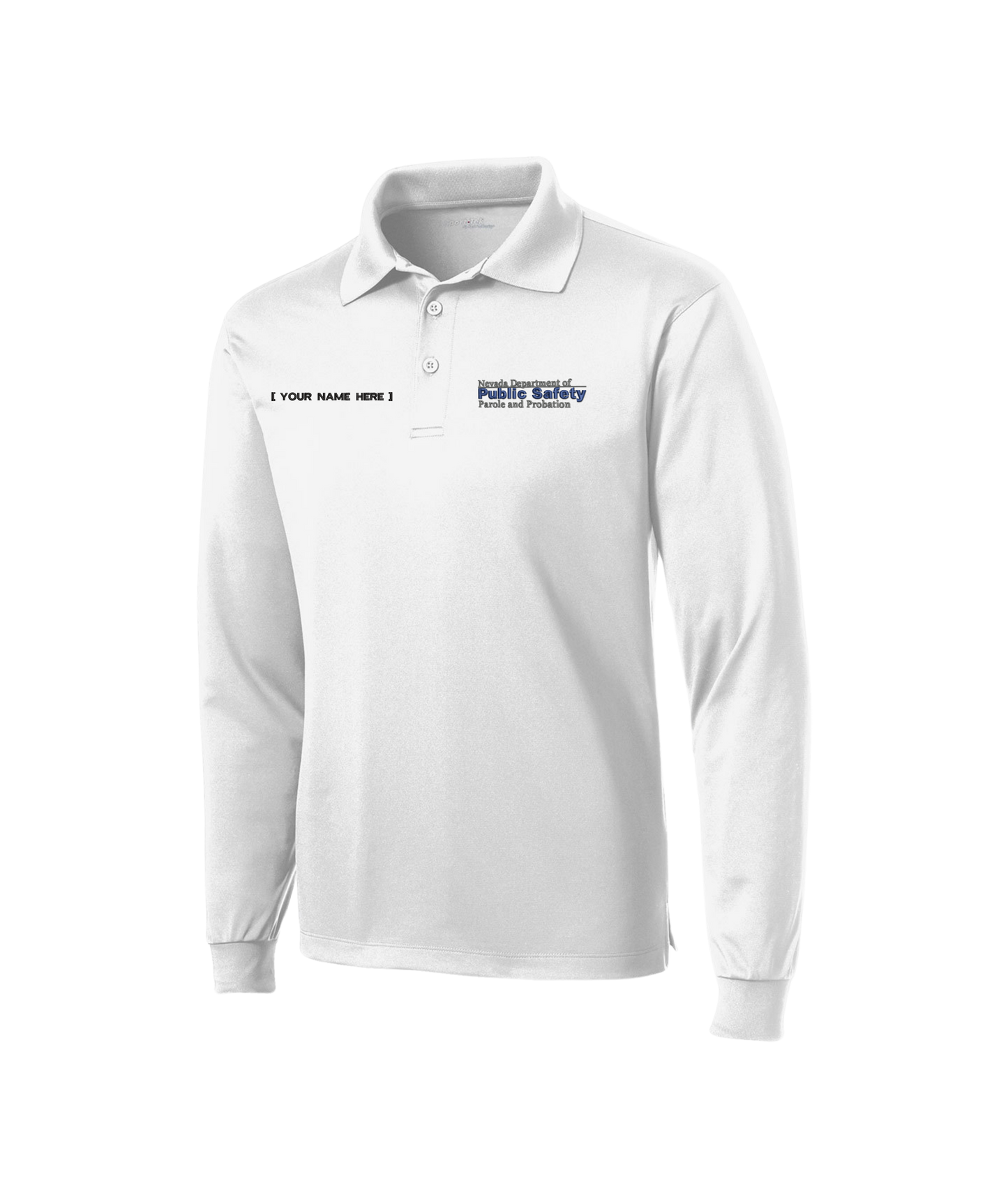 Sport-Tek Long Sleeve Micropique Sport-Wick Polo - NDPS