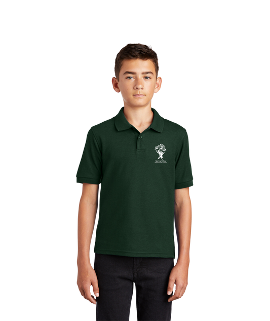 SVMS Pique Knit Polo Shirt
