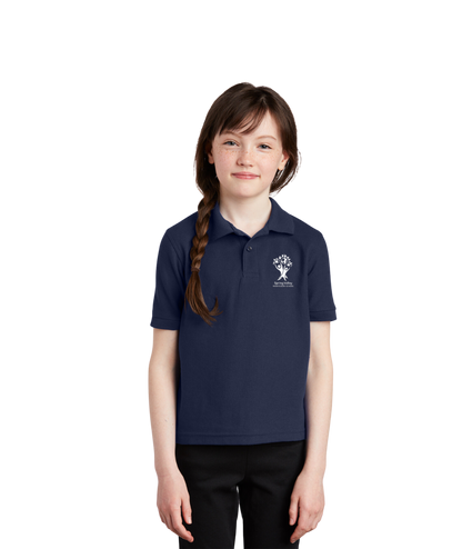 SVMS Pique Knit Polo Shirt