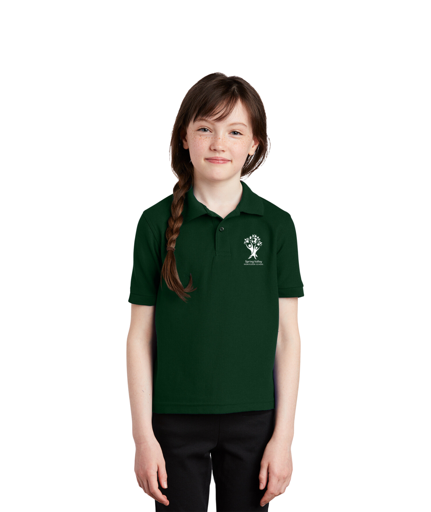 SVMS Pique Knit Polo Shirt