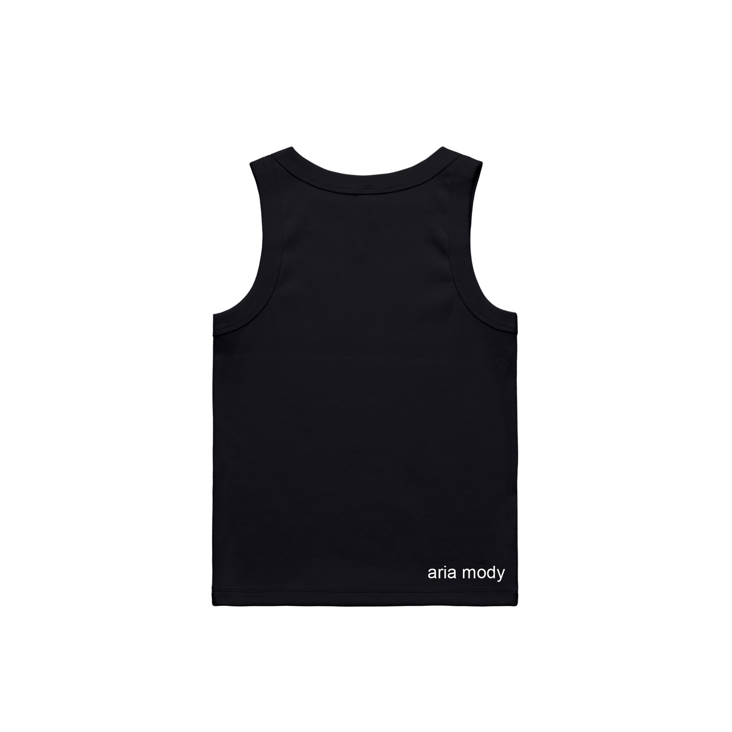 "Nashaa" Black Tank Top