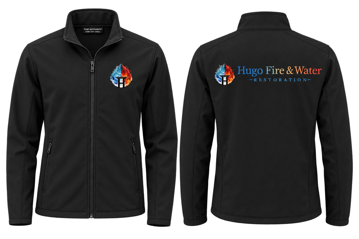 Hugo Core Soft Shell Jacket mockup