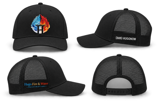Hugo Trucker Hat mockup