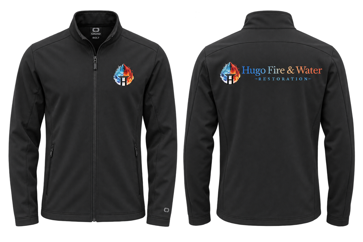 Hugo OGIO Bolt Full-Zip mockup