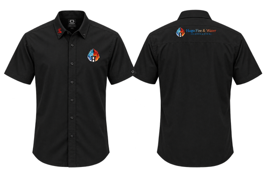 Hugo OGIO Commuter Woven Shirt mockup