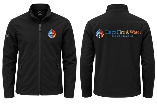 Hugo OGIO Stealth Full-Zip Jacket mockup