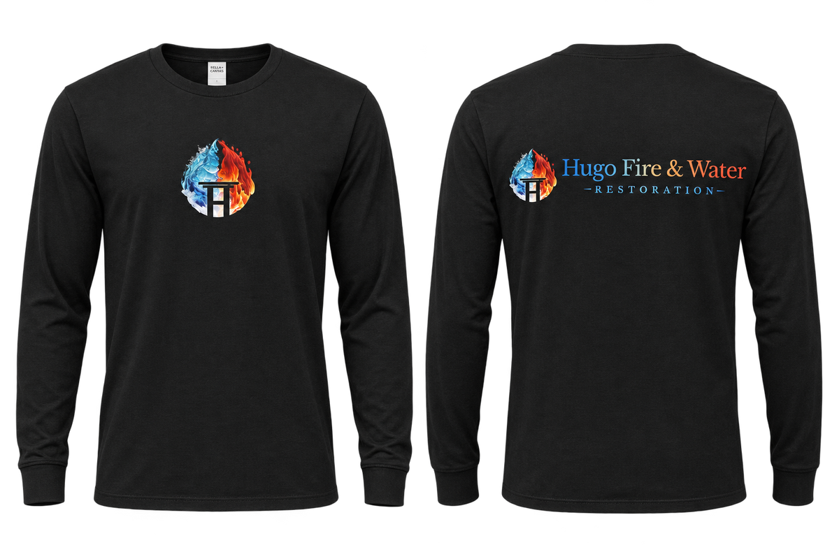 Hugo Unisex Jersey Long Sleeve Tee mockup