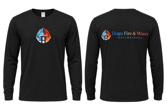 Hugo Unisex Jersey Long Sleeve Tee mockup