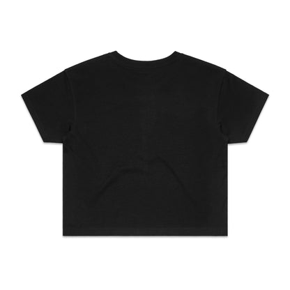 "I Hate Aria Mody" Black Cropped T-shirt